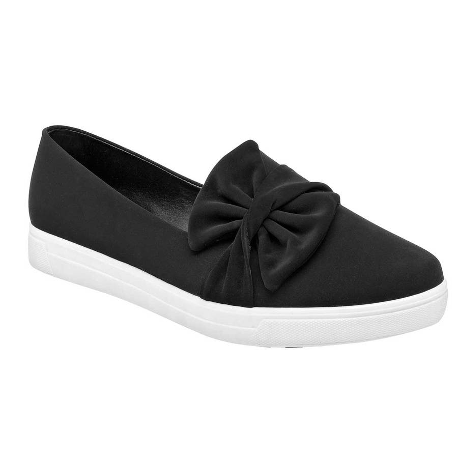 Sin cordones Exterior Gamuza sintetica Color Negro de Clasben