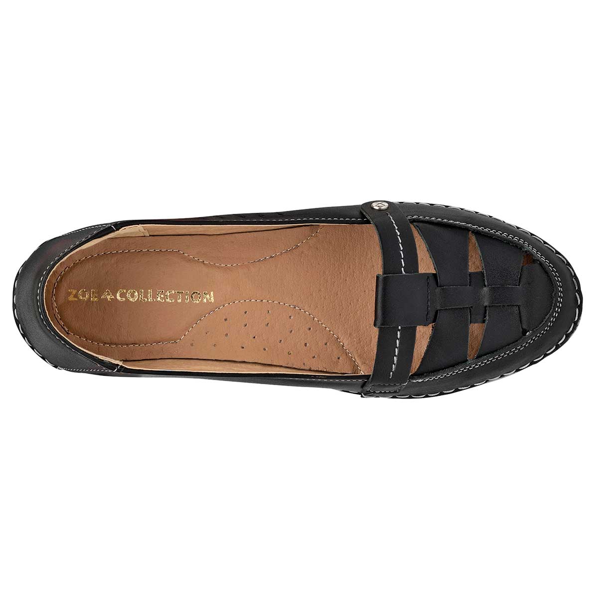 Confort Exterior Piel Color Negro Para Mujer De Zoe