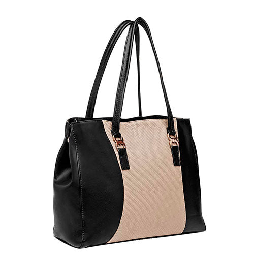 Bolsa Exterior Piel sintetica Color Negro de RBCOLLECTION