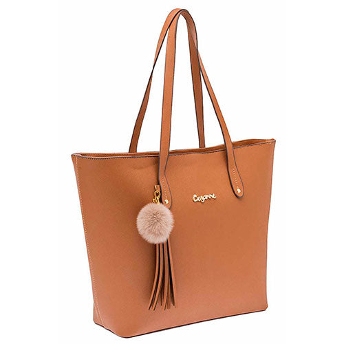 Bolsa Exterior Piel sintetica Color Cafe de RBCOLLECTION