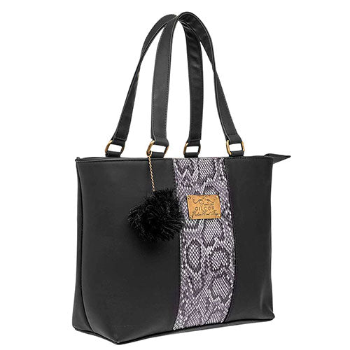 Bolsa Exterior Piel sintetica Color Negro de RBCOLLECTION