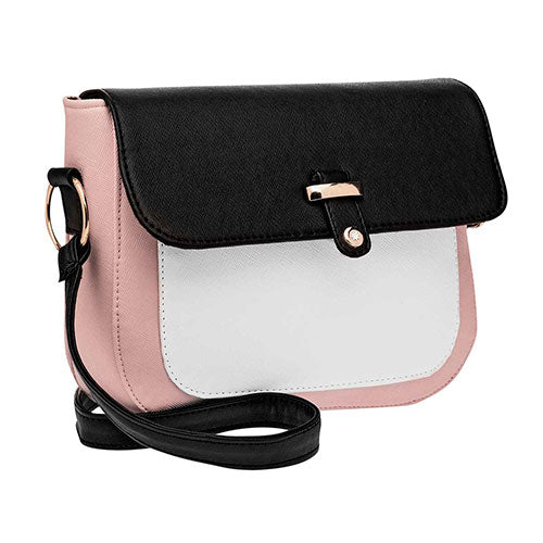 Bolsa Exterior Piel sintetica Color Rosa de Moramora