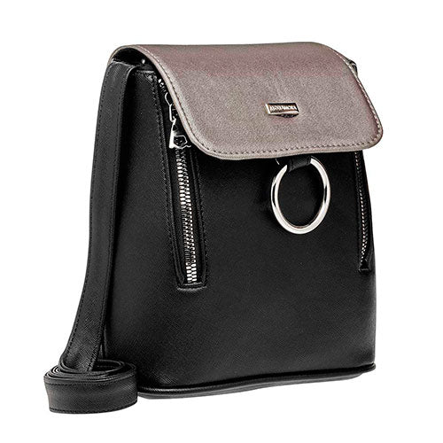 Bolsa Exterior Piel sintetico Color Negro de Moramora