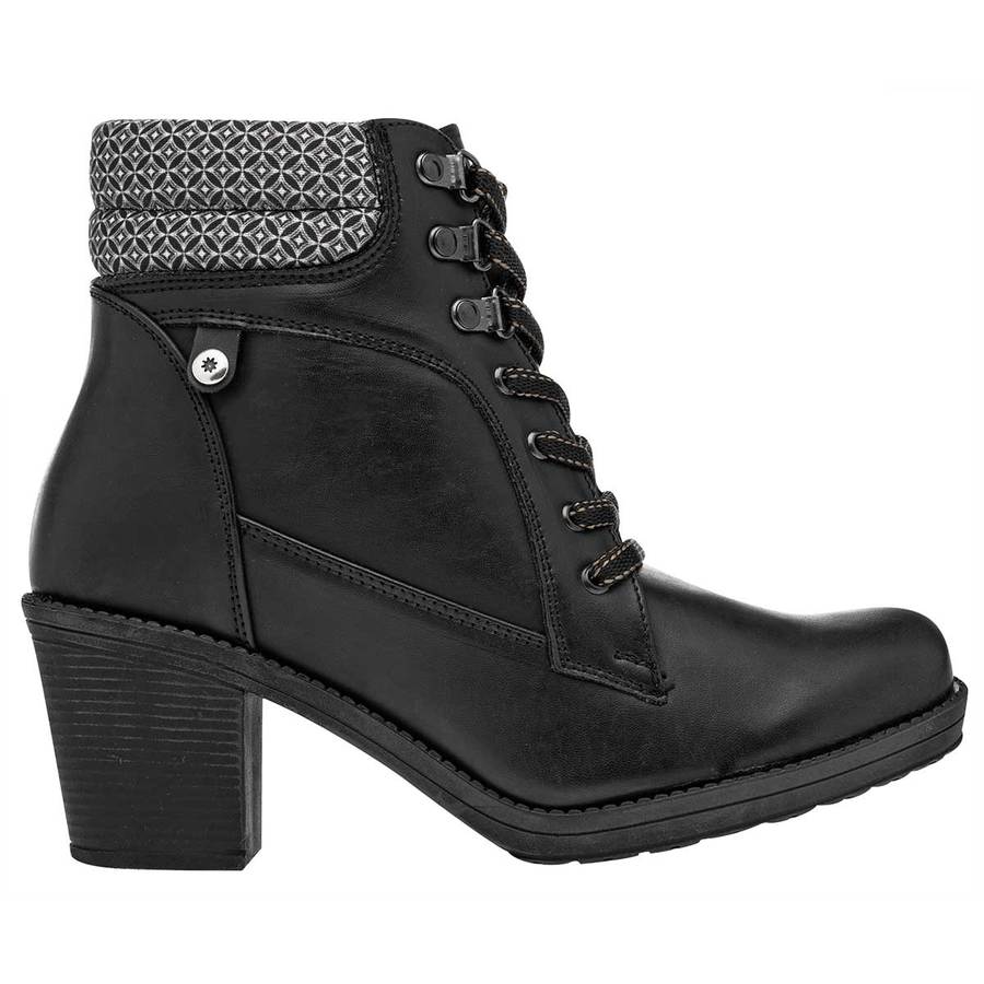 Bota casual Exterior Piel Sintética Color Negro de Moramora