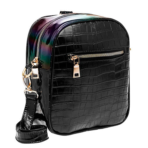 Mochila Exterior Piel sintetico Color Negro de RBCOLLECTION