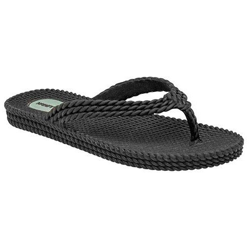 Sandalias De Verano Exterior Sintético Color Negro Para Mujer De Moramora