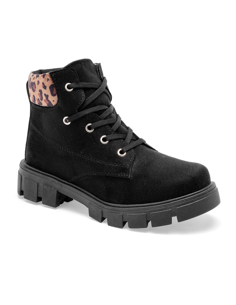 Botas casuales Exterior Textil Color Negro Con Cage Para Mujer De RBBASICS