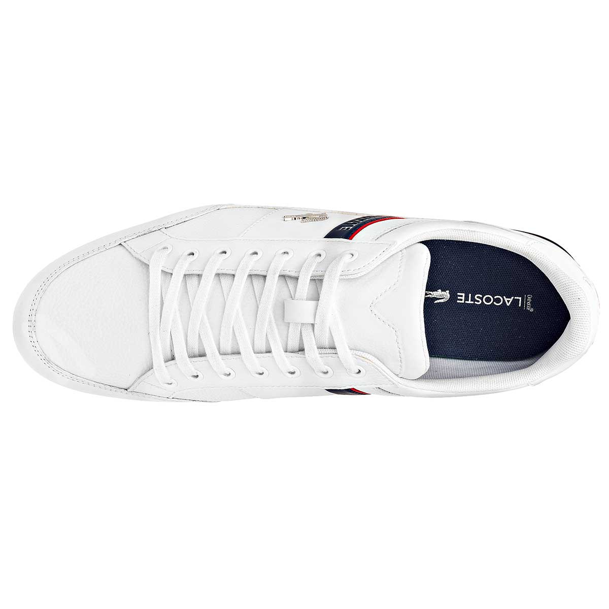 Tenis 738CMA0113-042 Para Hombre Color Blanco De Lacoste