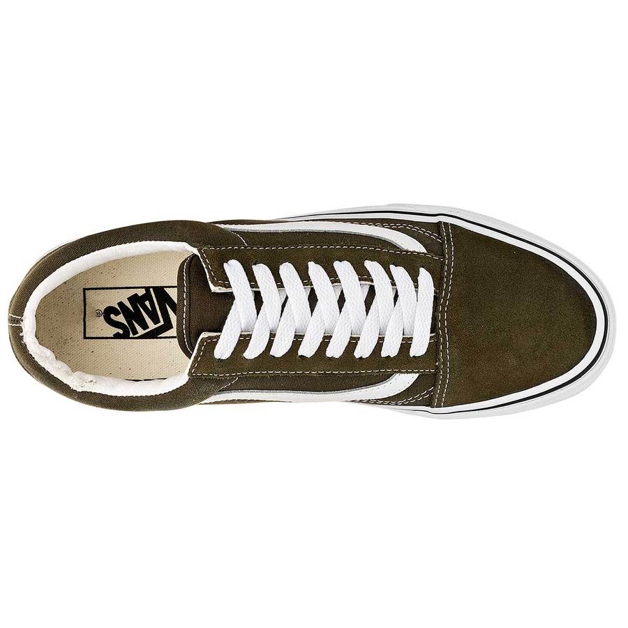 Tenis UA Old Skool VN Color Olivo de Vans