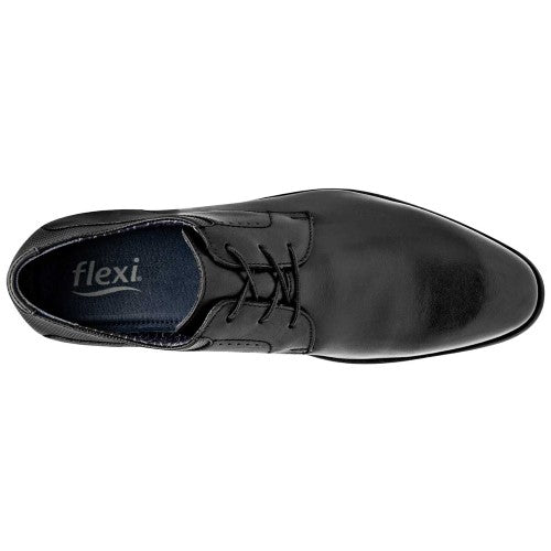 Zapatos De Vestir Exterior Piel genuina Color Negro Para Hombre De Flexi