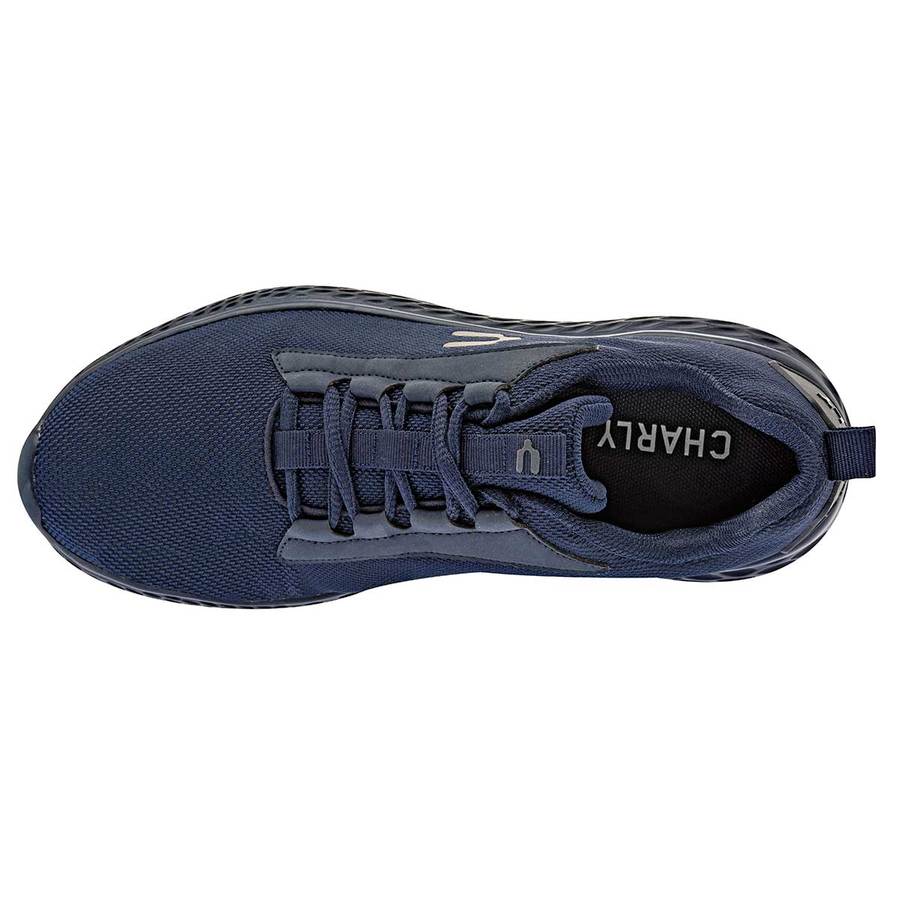 Tenis deportivos Exterior Textil Color Marino Para Mujer De Charly