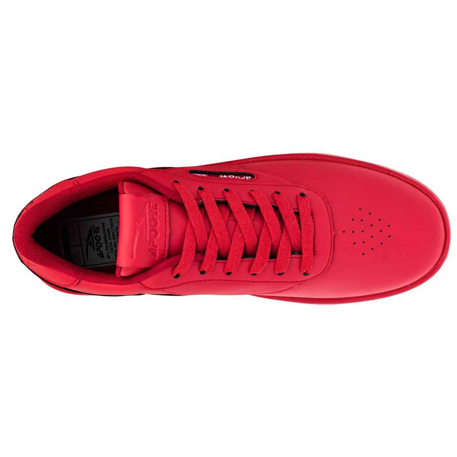 Tenis racing Exterior Sintético Color Rojo Para Mujer De Apoort