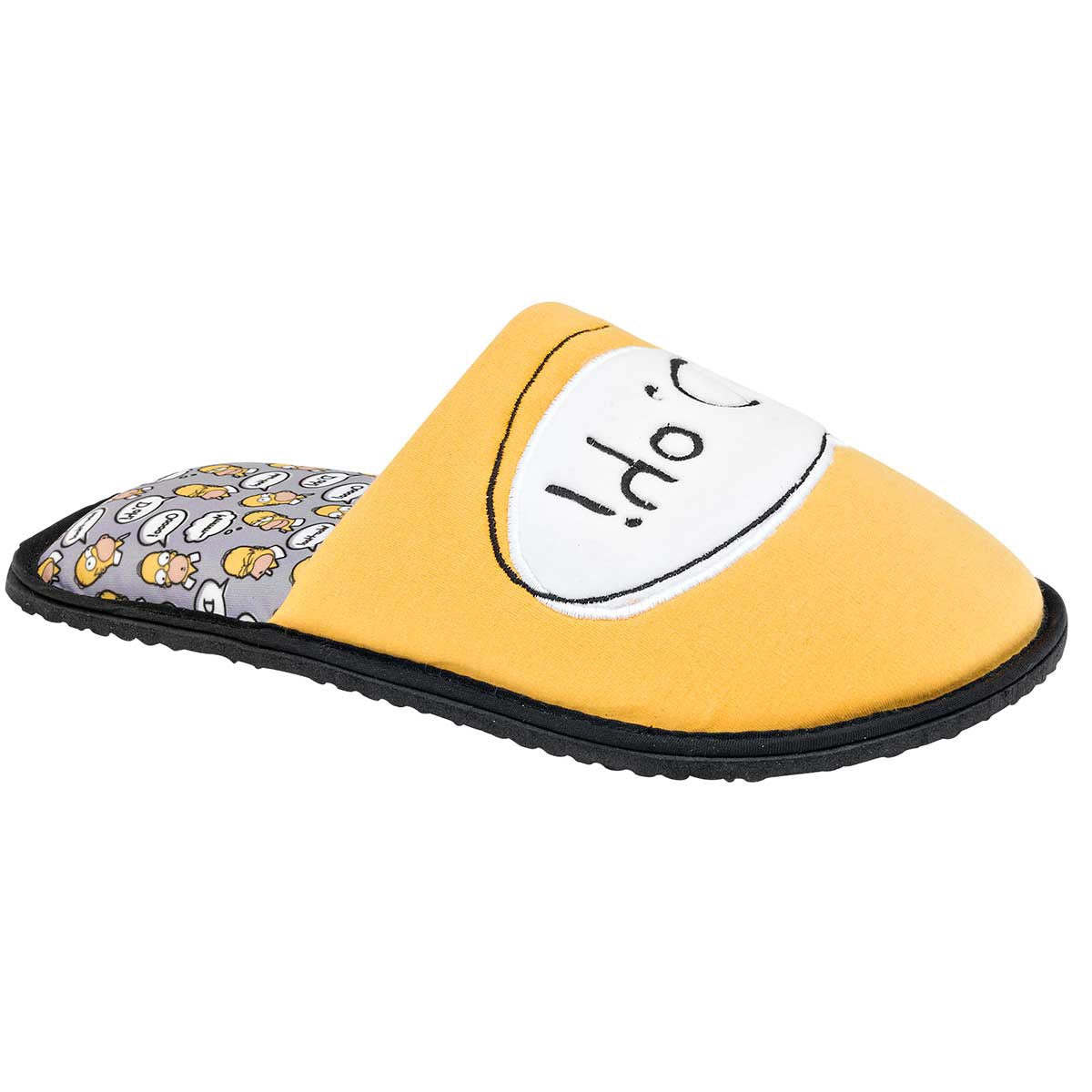 Pantuflas Exterior Textil Color Amarillo Para Hombre De Arra