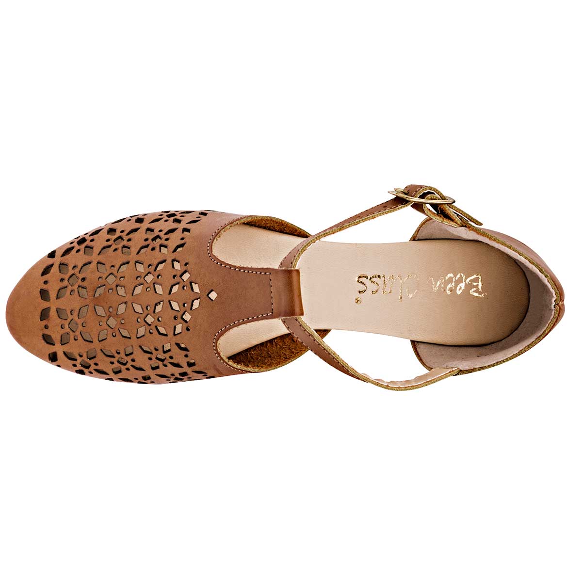 Flats Exterior Piel sintética Color Camel Para Mujer De Been Class