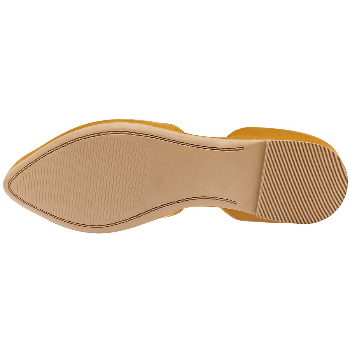 Flats Exterior Piel sintética Color Amarillo Para Mujer De Been Class