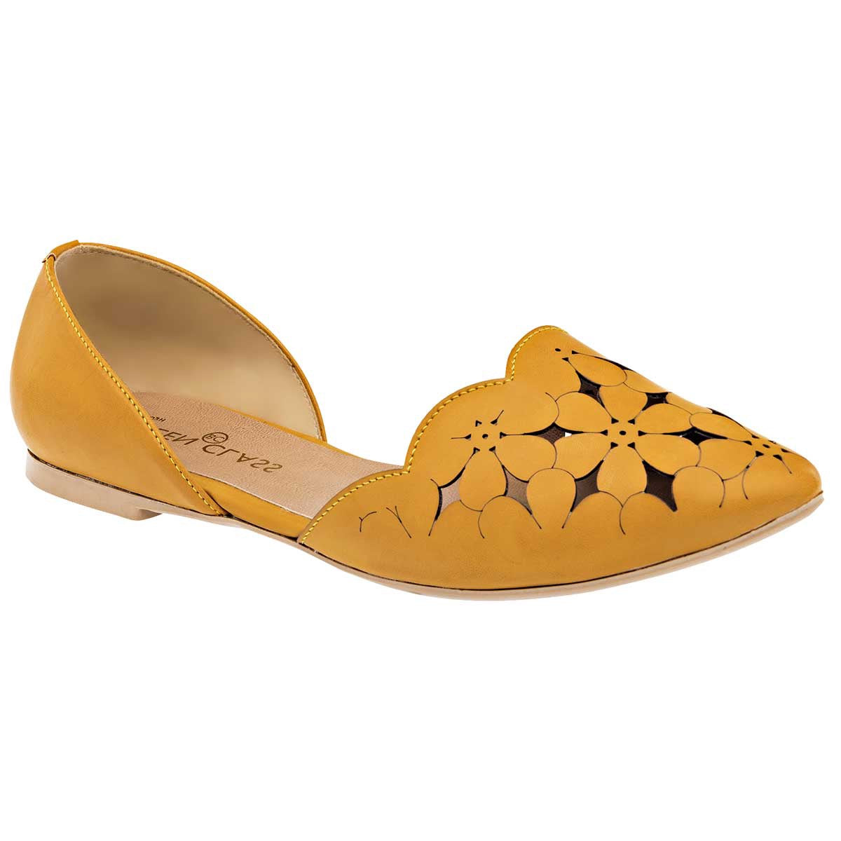 Flats Exterior Piel sintética Color Amarillo Para Mujer De Been Class