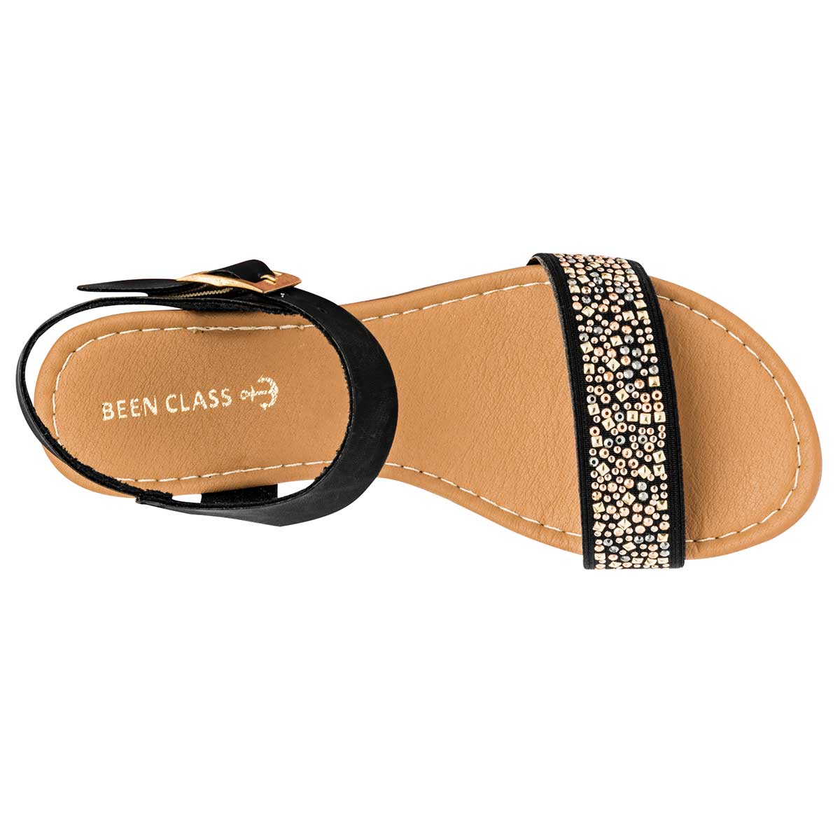 Sandalias Exterior Piel sintética Color Negro Para Mujer De Been Class