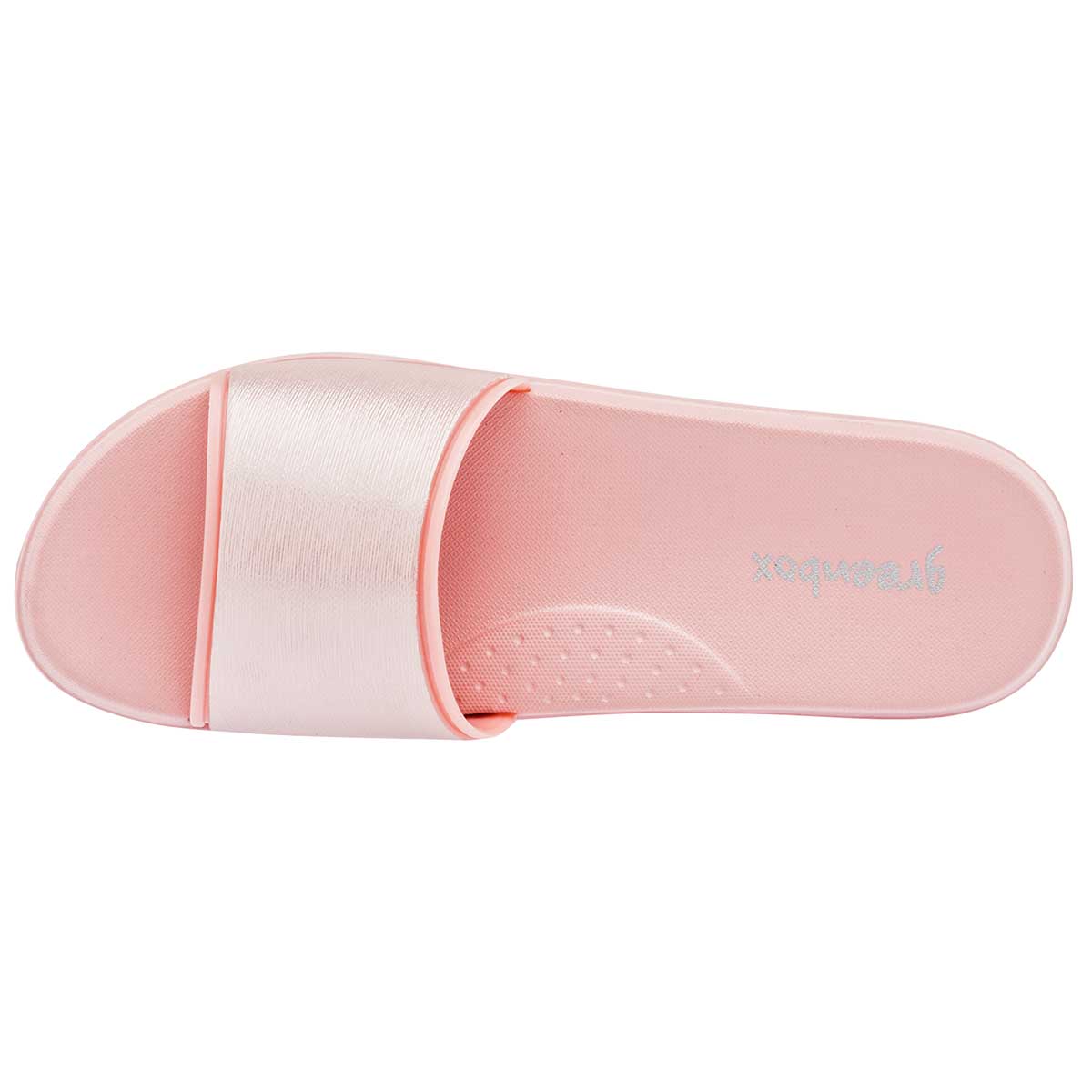 Sandalias de piso Exterior Sintético Color Rosa Para Mujer De Elega