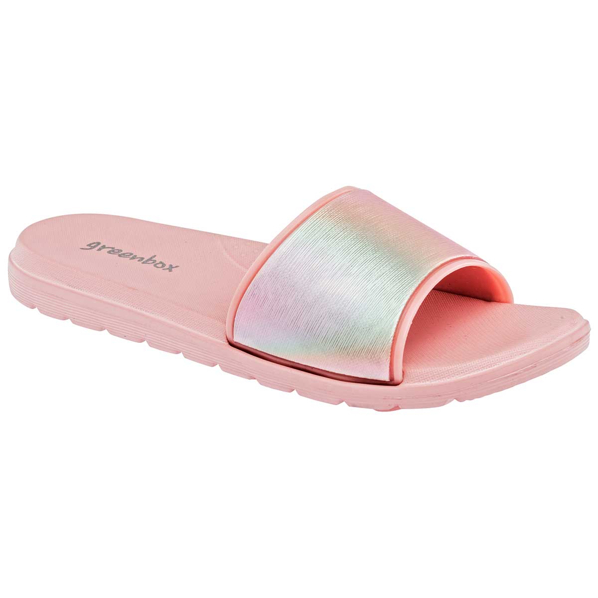 Sandalias de piso Exterior Sintético Color Rosa Para Mujer De Elega