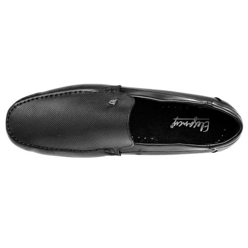 Mocasines Exterior Piel genuina Color Negro Para Hombre De Elegancy