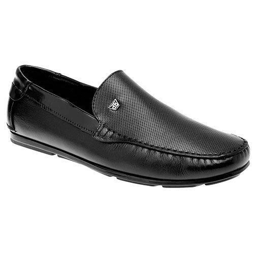 Mocasines Exteriorpiel Color Negro Para Hombre De Elegancy