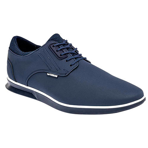 Oxfords Exteriorsintético Color Marino Para Hombre De Ferrioni