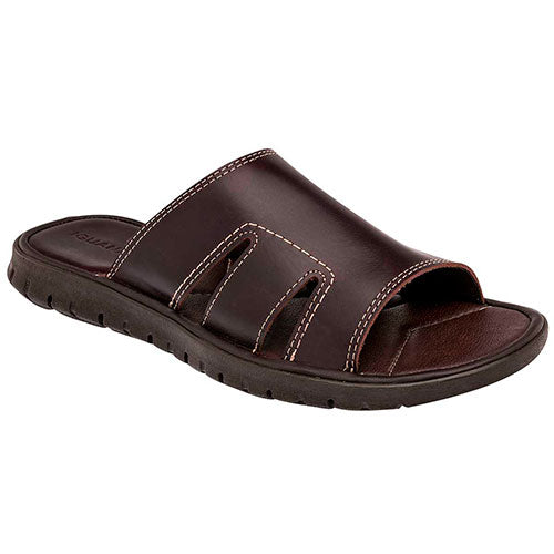 Sandalias Exteriorpiel Color Café Para Hombre De Iguana