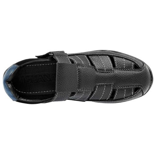 Sandalias Exterior sintético Color Negro Para Hombre De Iguana