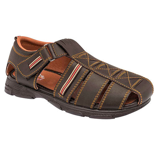 Sandalias Exteriorsintético Color Café Para Hombre De Indios