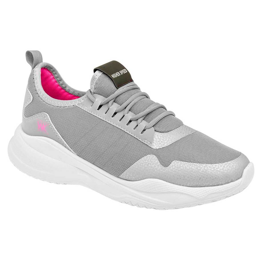 Tenis tipo deportivo Exterior Sintético-Textil Color Gris Para Mujer De Killers