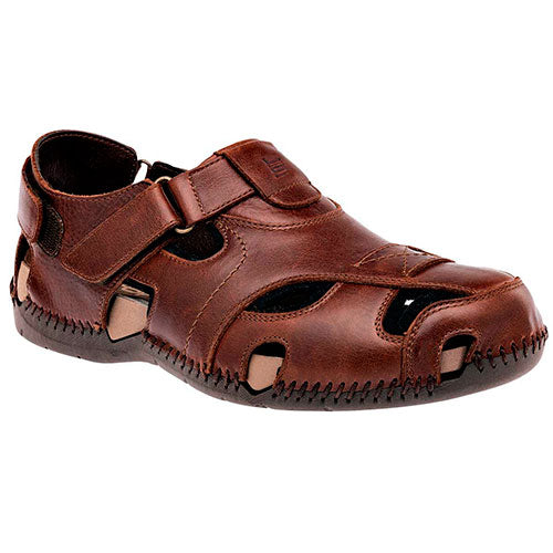 Sandalias Exteriorpiel Color Café Para Hombre De Lobo Solo