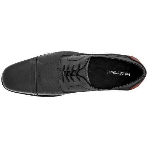 Zapatos De Vestir Exterior Piel genuina Color Negro Con Cage Para Hombre De RBCOLLECTION