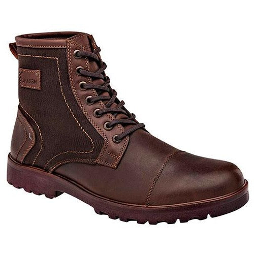 Botas Casuales Exteriorpiel Color Café Para Hombre De Merano