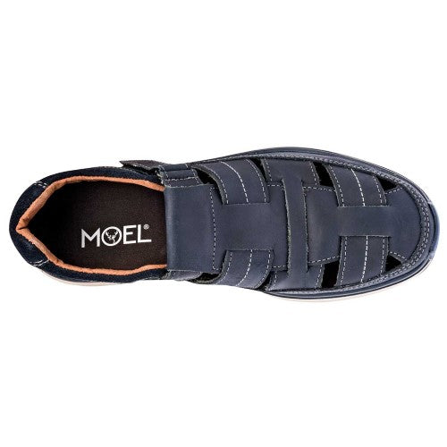 Sandalias Exterior Piel genuina Color Marino Para Hombre De RBCOLLECTION