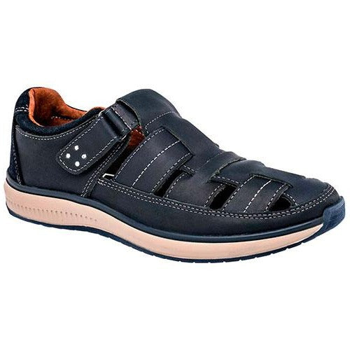 Sandalias Exteriorpiel Color Marino Para Hombre De Rbcollection