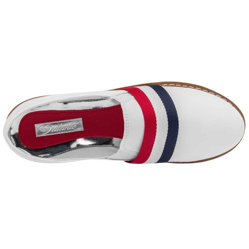 Mocasines Exterior Piel sintética Color Blanco Con Marino Para Mujer De Mutante