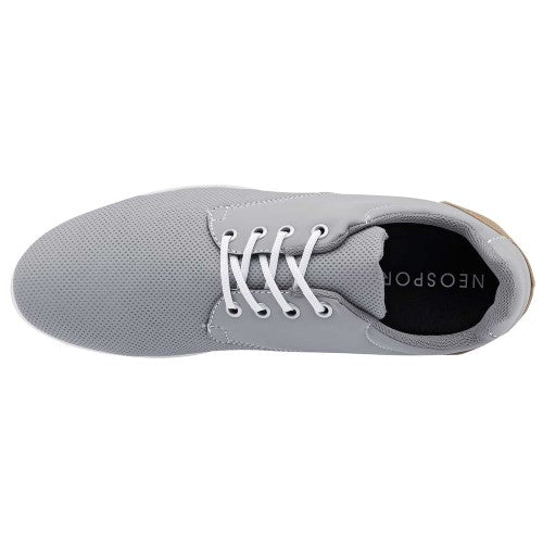 Oxfords Exterior sintético Color Gris Para Hombre De Neosport