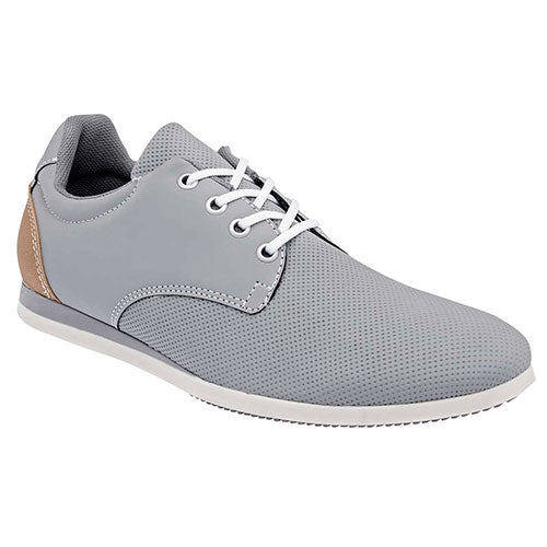 Oxfords Exteriorsintético Color Gris Para Hombre De Neosport