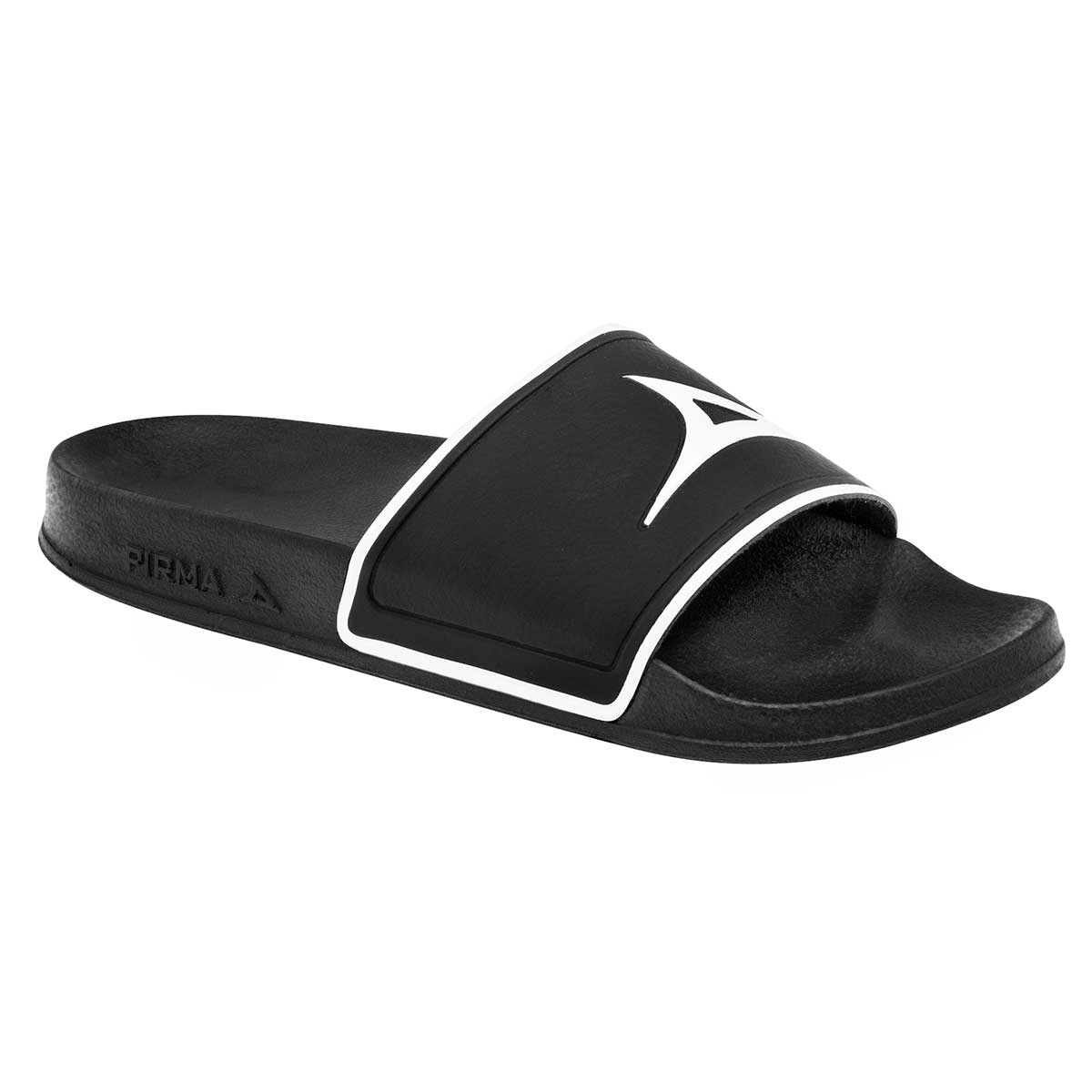 Sandalias Exterior Sintético Color Negro Con Blanco Para Mujer De Pirma