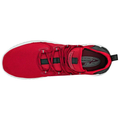 Tipo Deportivo Exterior textil Color Rojo Con Negro Para Hombre De Pontiac