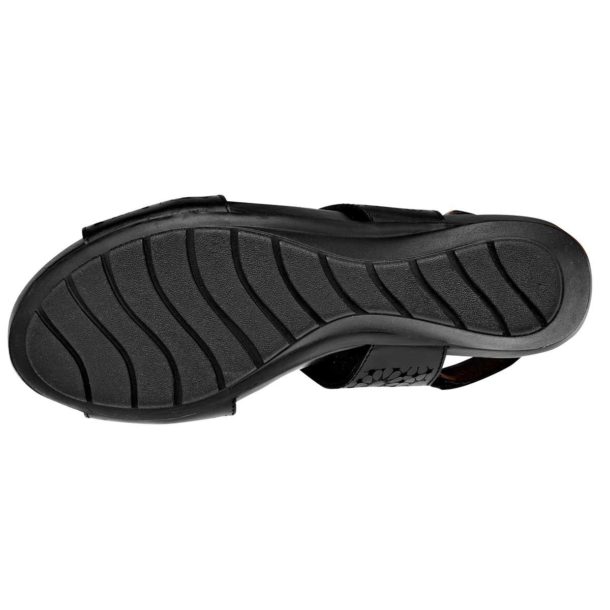 Sandalias con plataforma Exterior Piel Color Negro Para Mujer De Seducta