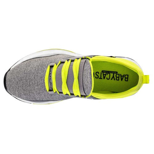 Tenis deportivos Exterior Sintético-Textil Color Gris Con Amarillo Para Mujer De Baby Cats