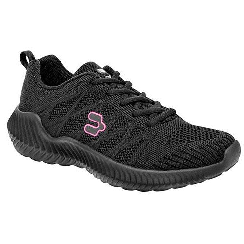 Tenis deportivos Exterior Textil Color Negro Para Mujer De Charly