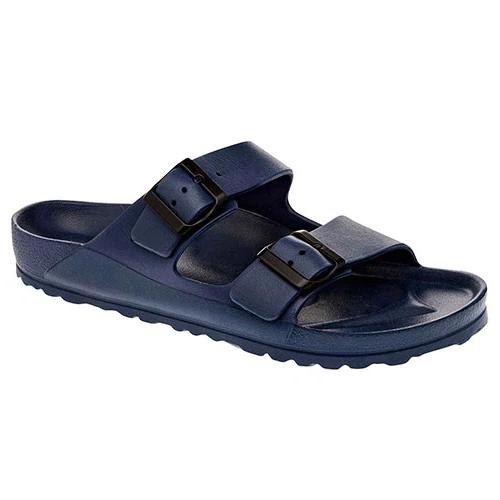 Sandalias Exteriorsintético Color Marino Con Negro Para Hombre De Elega