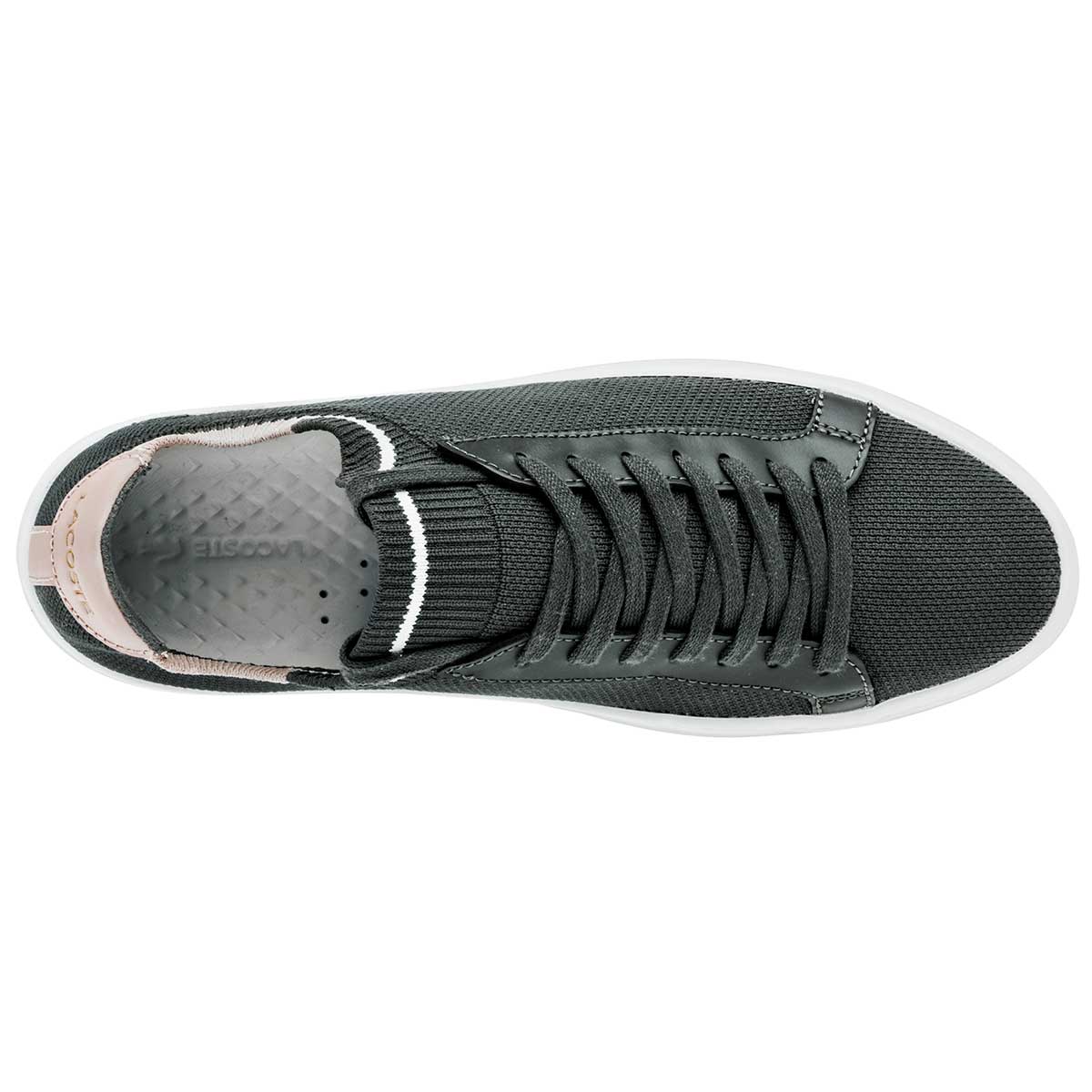 Tenis 739CMA0022-DG1 Para Hombre Color Gris De Lacoste