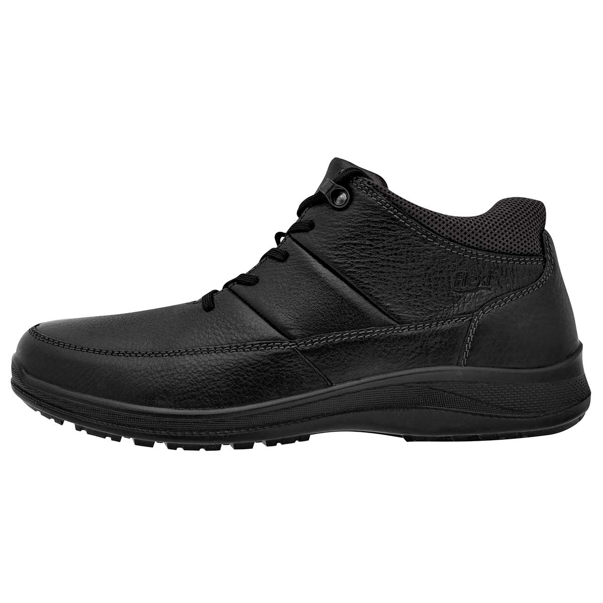 Botas casuales Exterior Piel Color Negro Para Hombre De Flexi