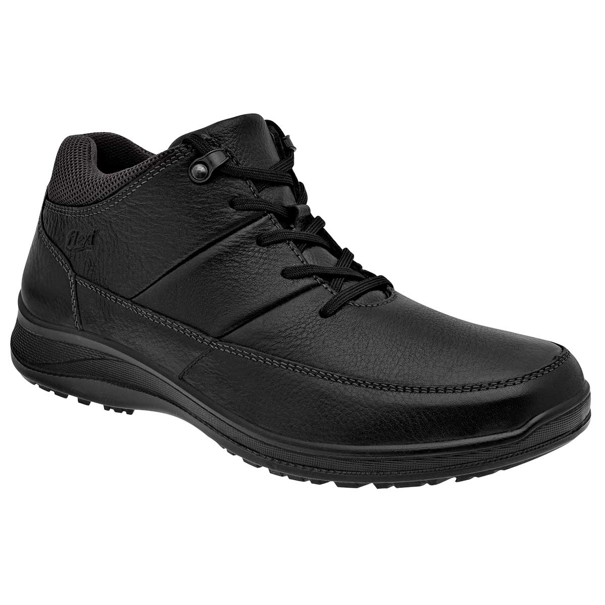 Botas casuales Exterior Piel Color Negro Para Hombre De Flexi