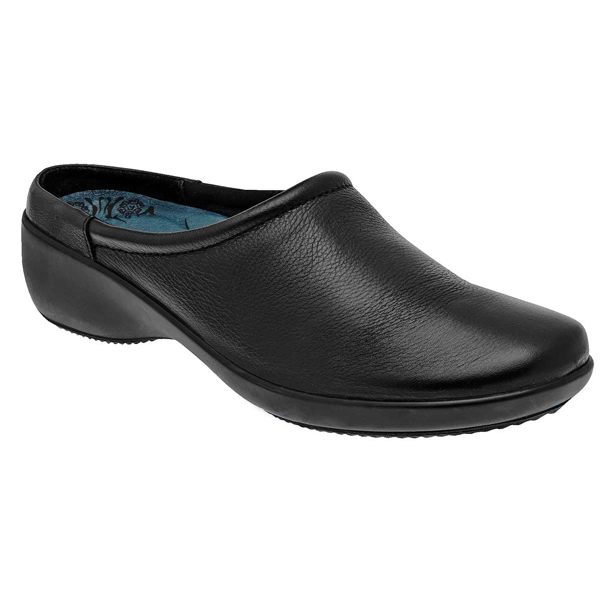 Confort Exterior Piel Color Negro Para Mujer De Flexi