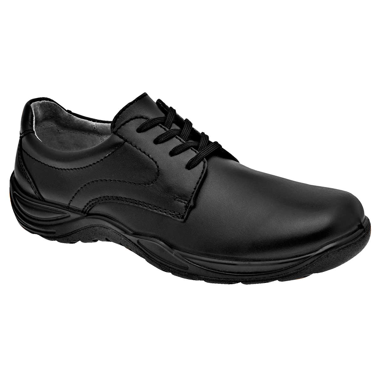 Zapatos confort y diabético Exterior Piel Color Negro Para Mujer De Flexi