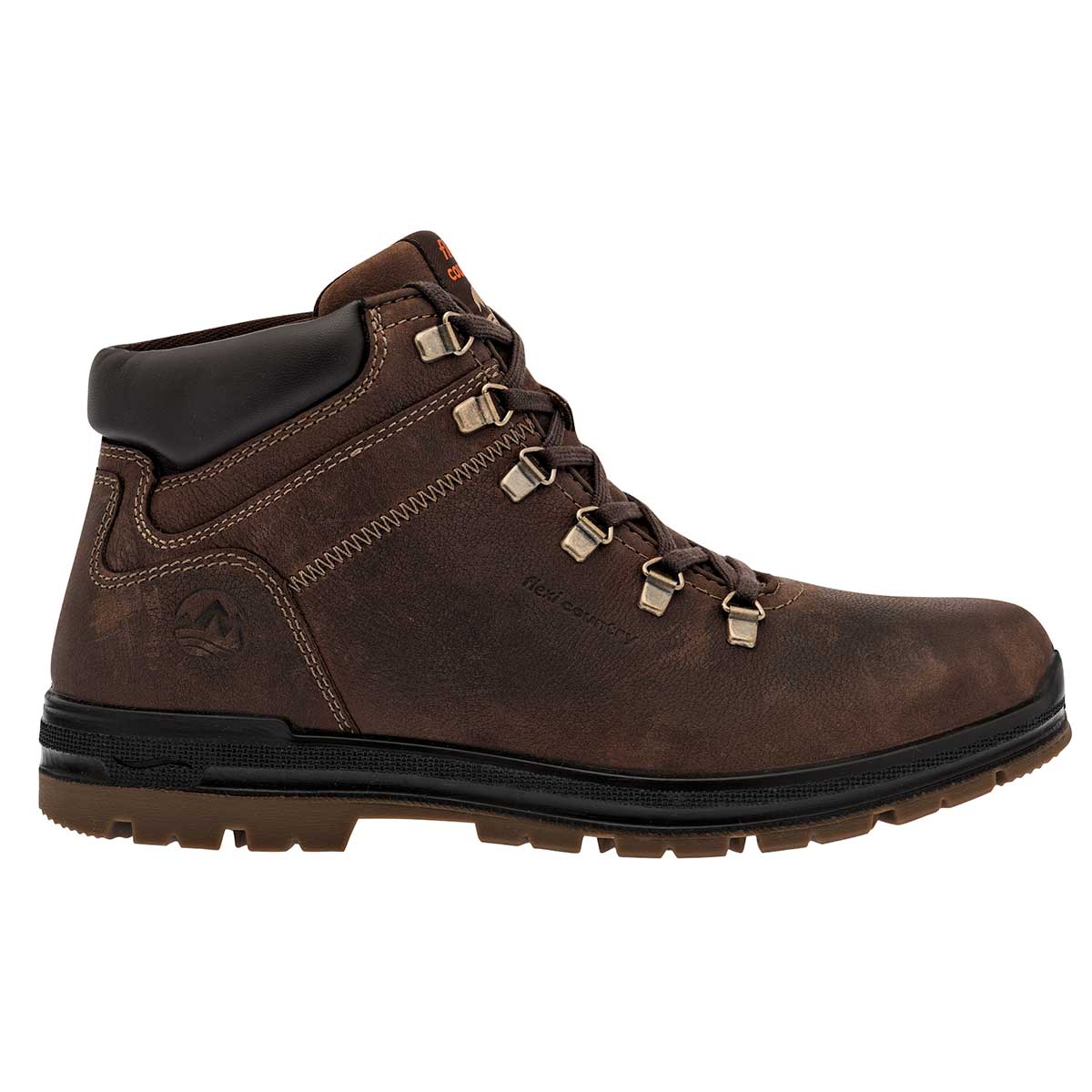 Botas hiking Exterior Piel Color Café Para Hombre De Flexi